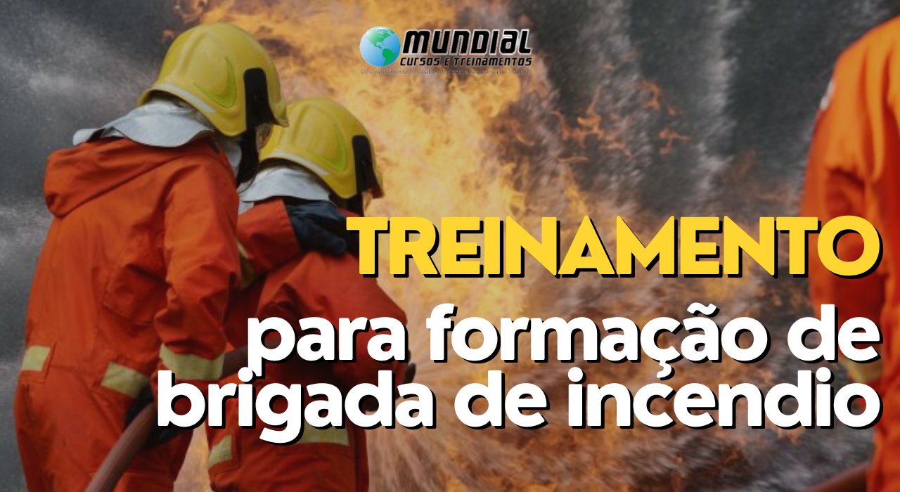 Treinamento para formação de brigada de incendio