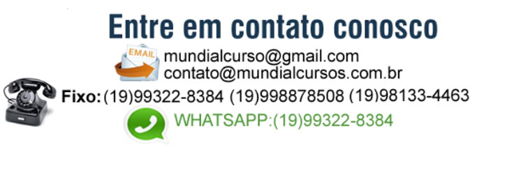 Curso Instrutor de Operador de Motosserra NR12 5 contato