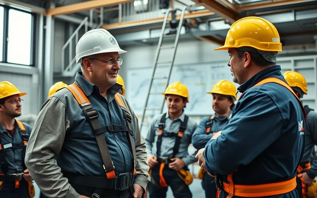 trabalhos em altura para a segurança no trabalho