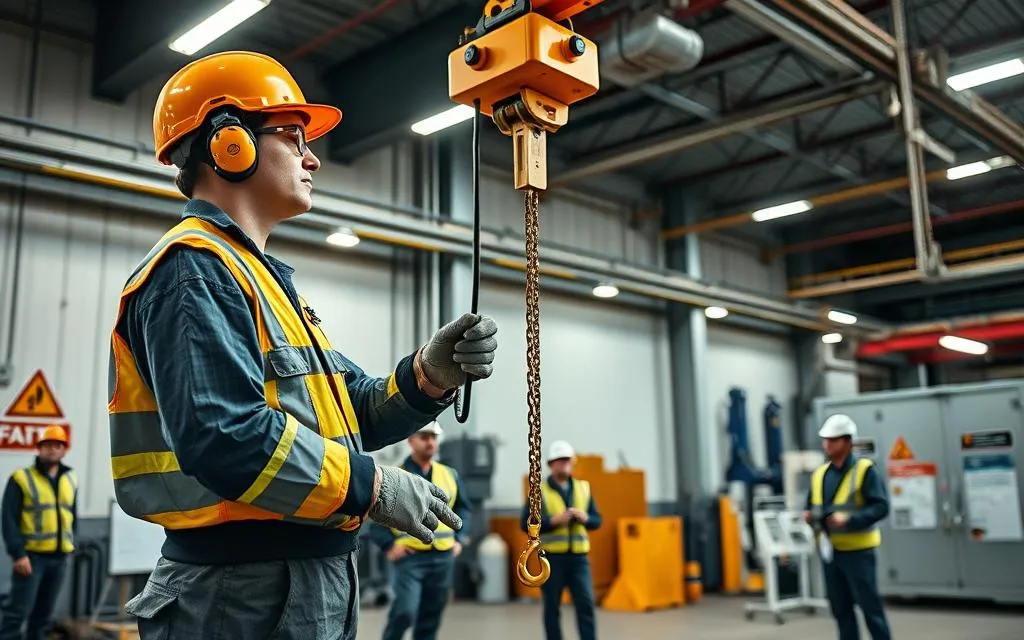 Curso e Treinamento para Operador de Talha Elétrica 3 Curso e Treinamento para Operador de Talha Elétrica